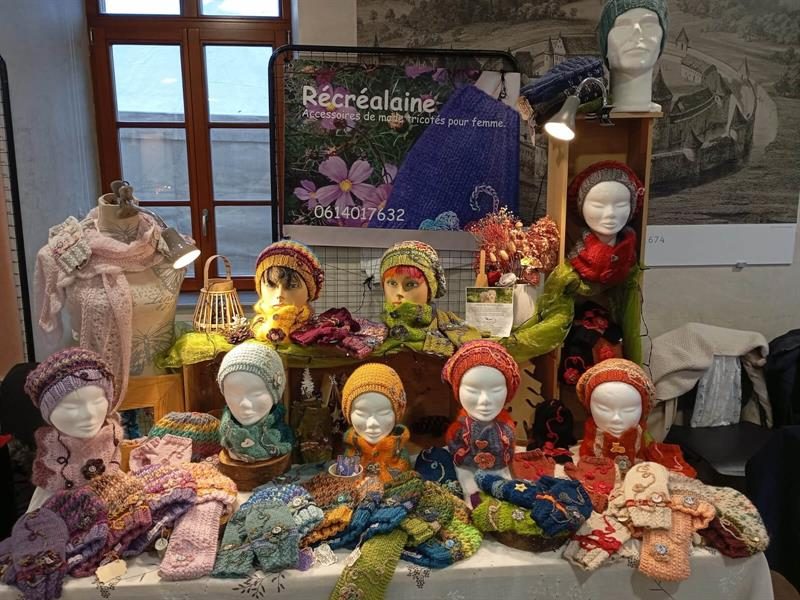 Exposition - Les accessoires de Récréalaine et Nadezda Bruckmann.