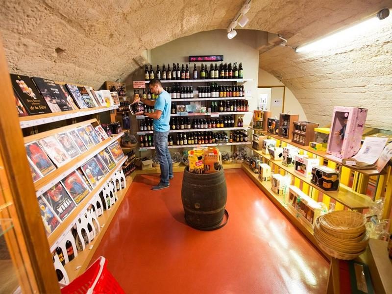 Boutique de la taverne du musée de la bière