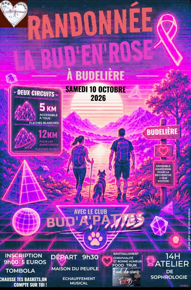 Randonnée - La Bud'en' Rose