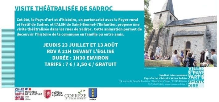 Visite théâtralisée