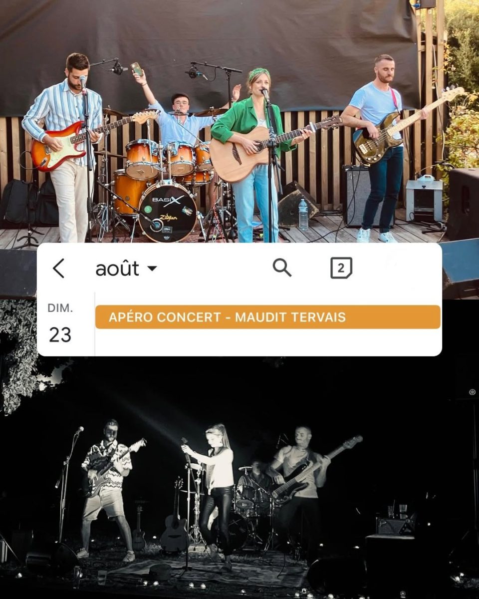 Apéro-concert à La Ferme aux Ânesses - Les Maudits Tervais