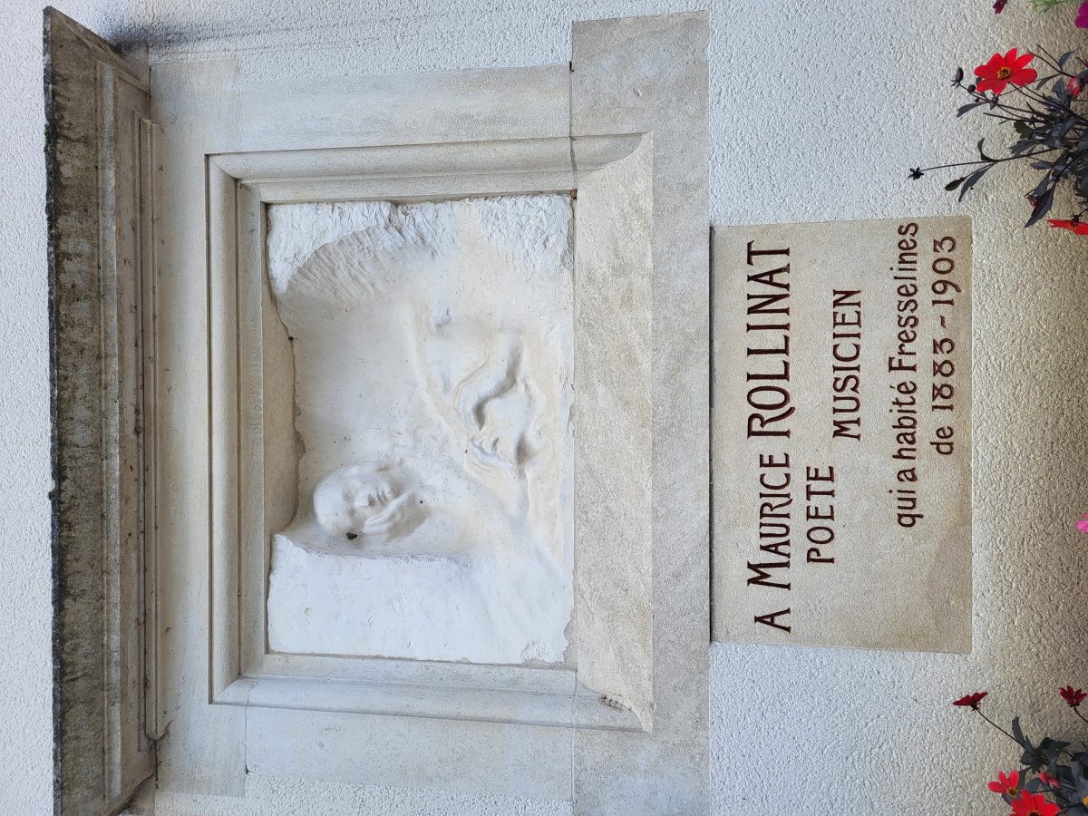 120 ème anniversaire de l'inauguration du bas relief de Rodin en hommage à Rollinat