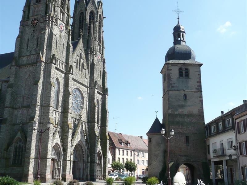 Cathédrale Saint-Martin et porte d'albe