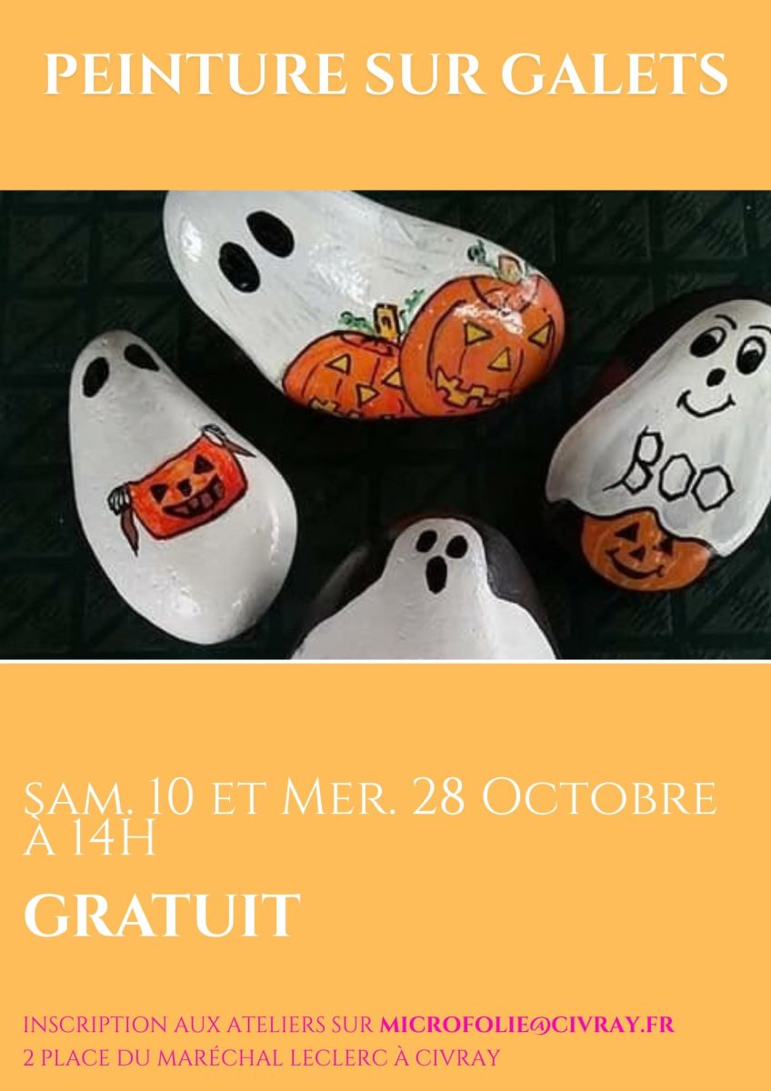 Peinture sur galets