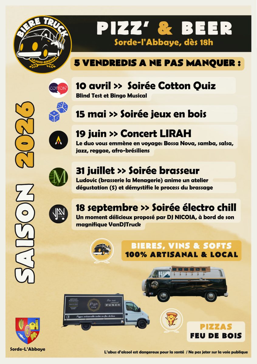 Les Pizz' & Beer du Vendredi : Soirée brasseur