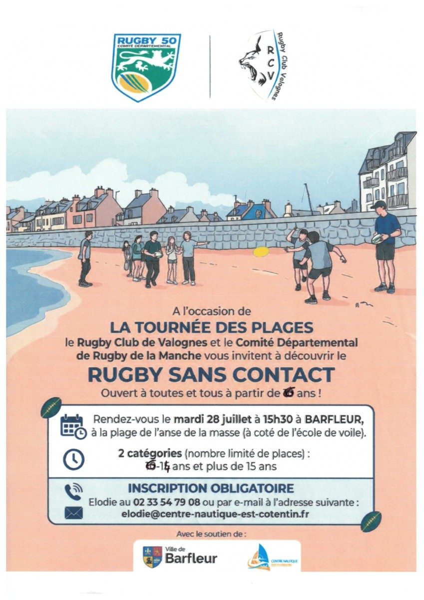 Intitiation au rugby sans contact