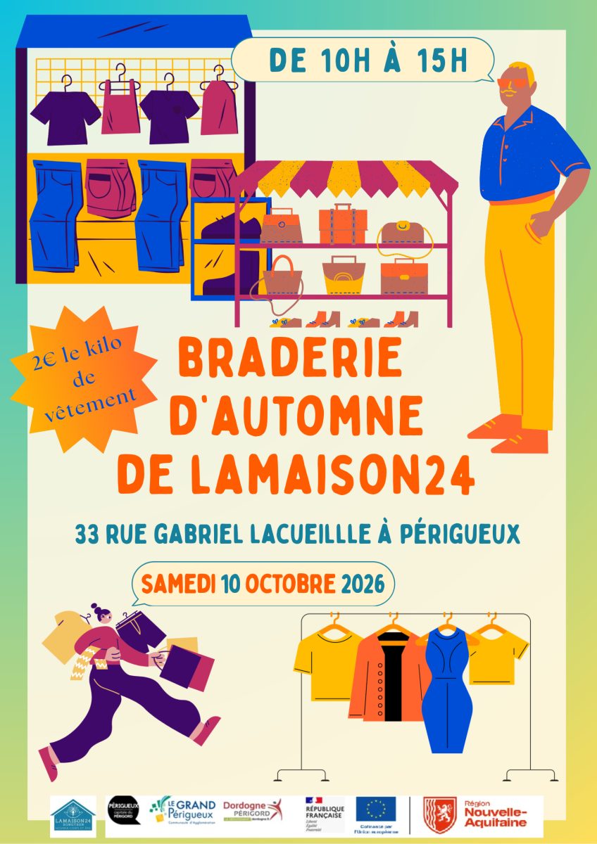 Braderie d'automne de la Maison 24