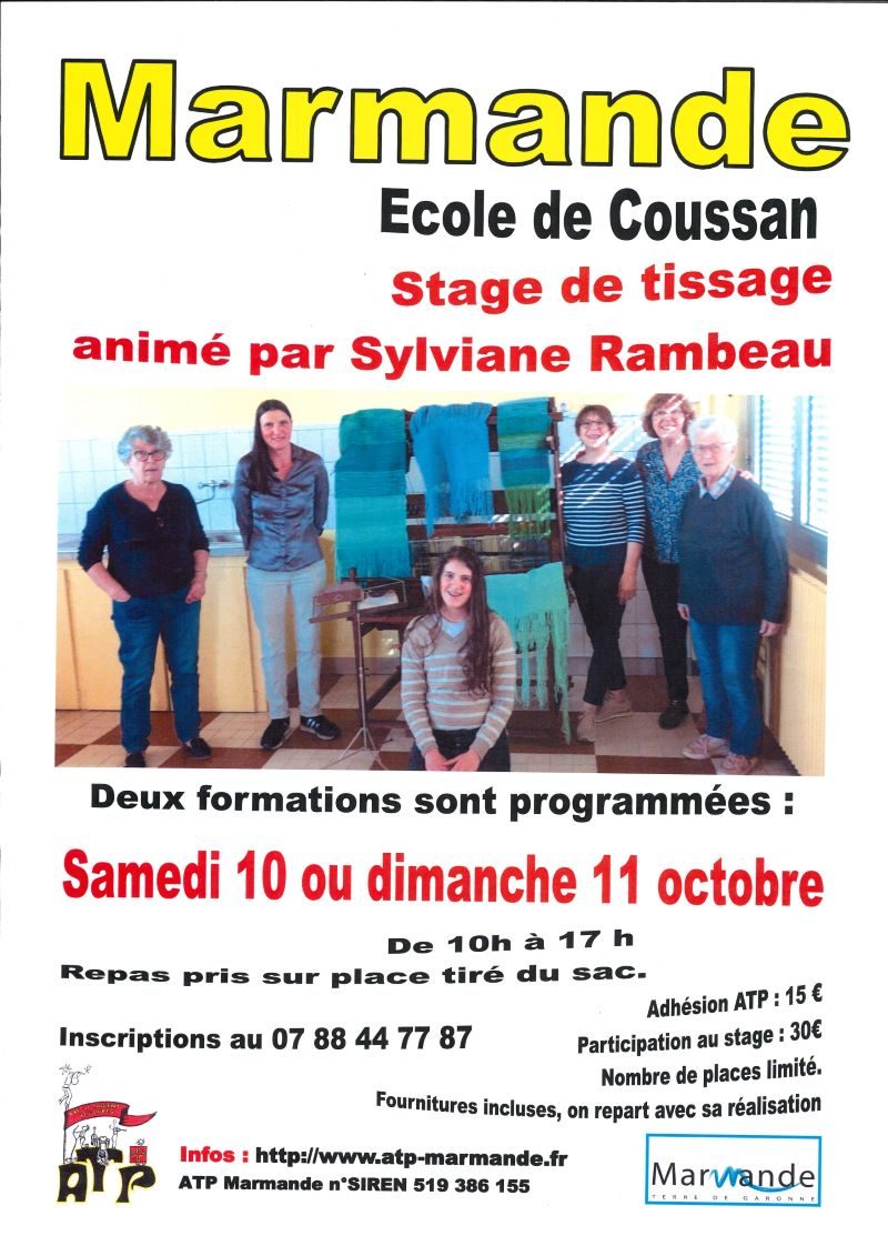 Stage de Tissage