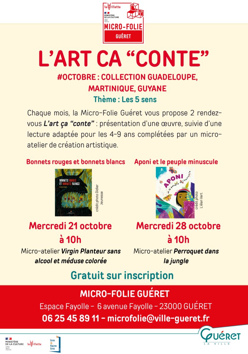 L'art ça conte - Aponi et le peuple minuscule