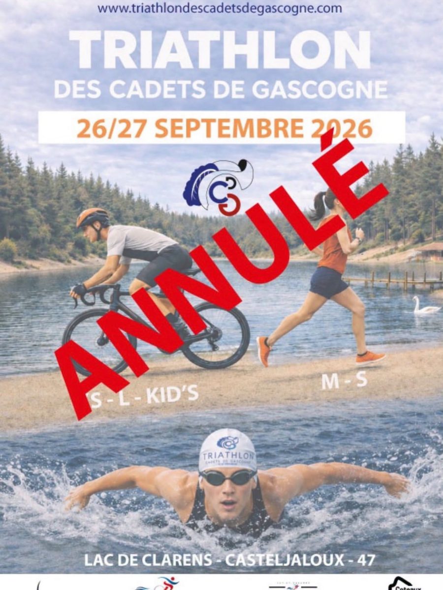 Triathlon Cadets de Gascogne - ANNULÉ