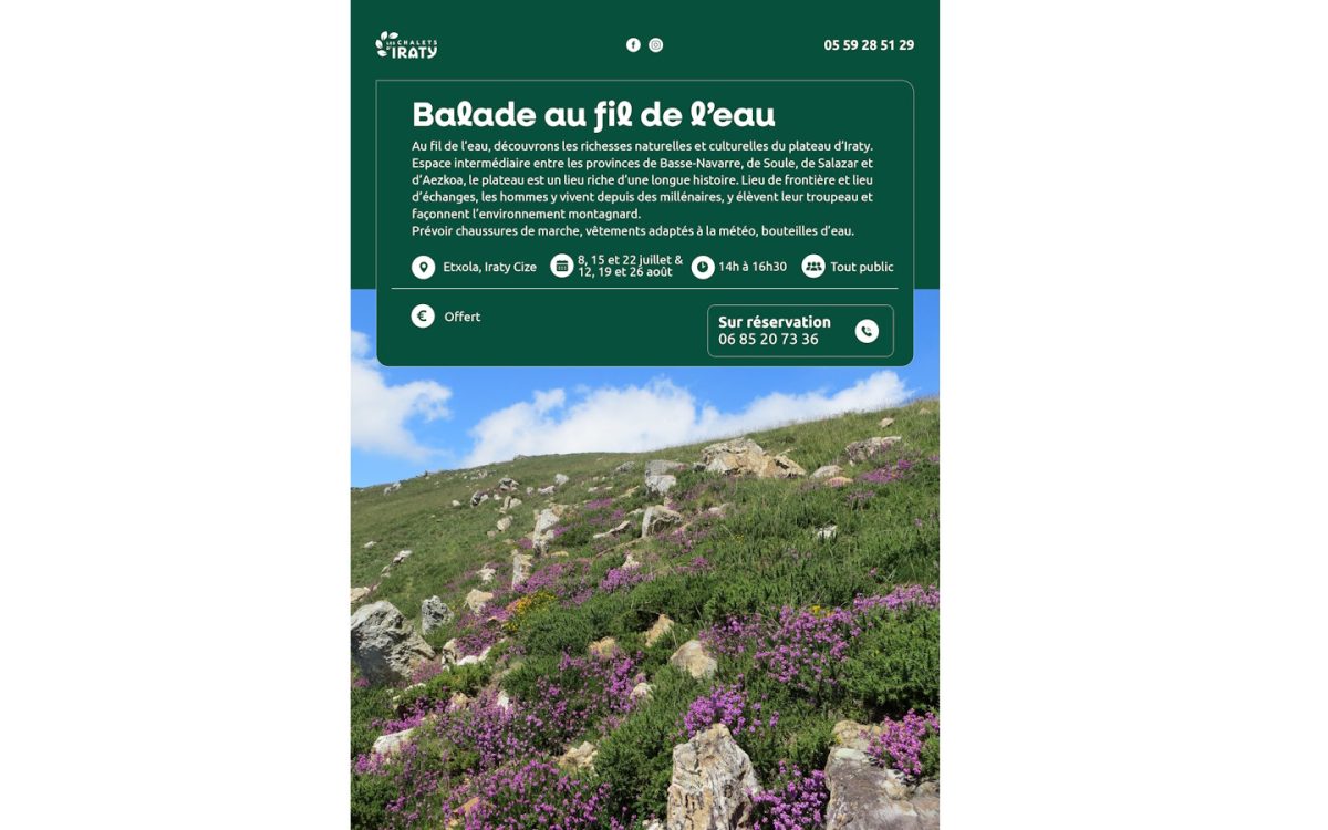 Balade au fil de l'eau