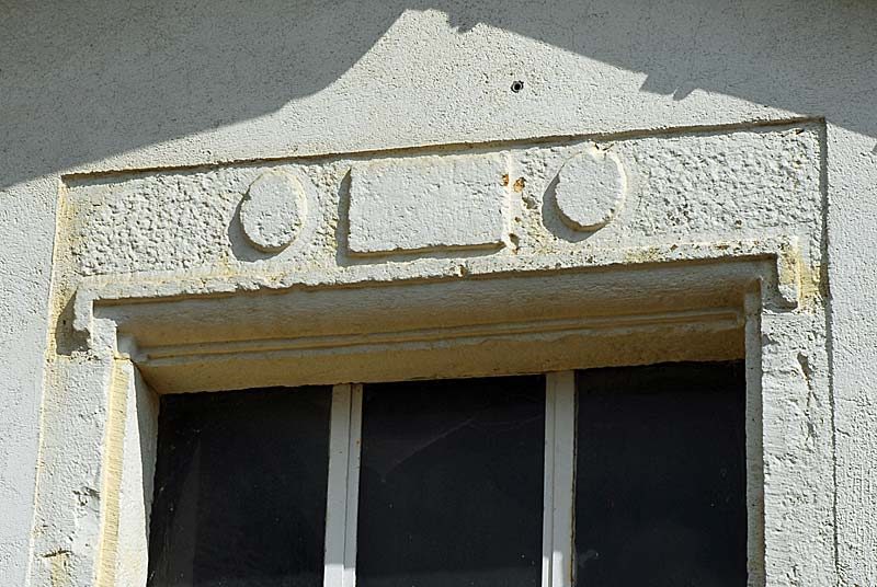 Pignon de maison à Aubigny