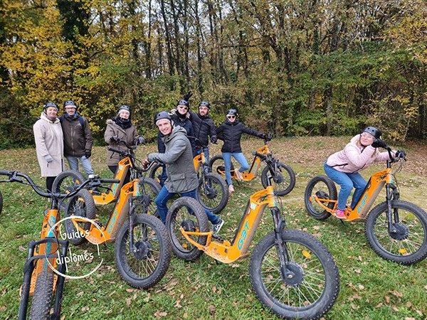 Ligaya Aventures, balades en trottinettes électriques tout-terrain