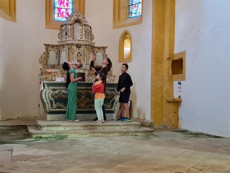 Jeu de piste à l'Église Romane