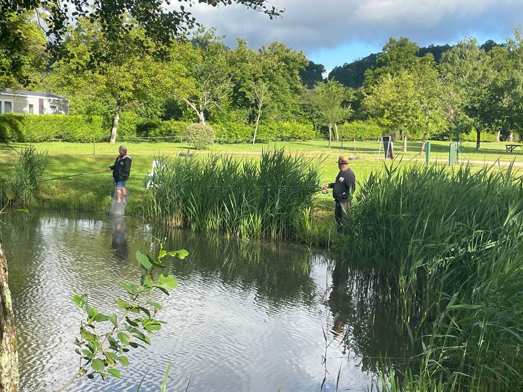 Pêche au Camping Les Naïades