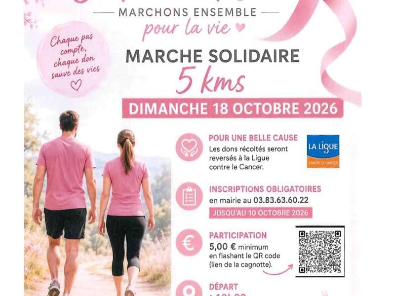 Octobre rose - Gondreville