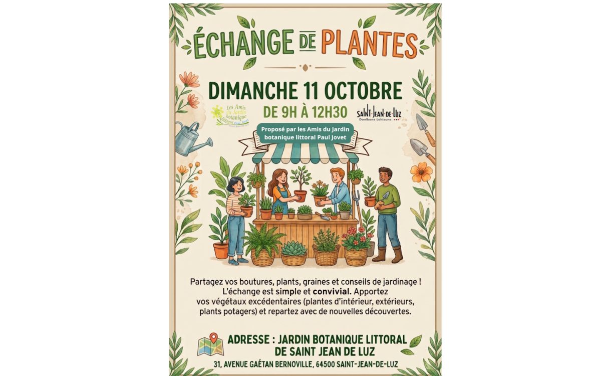 Echange de plantes