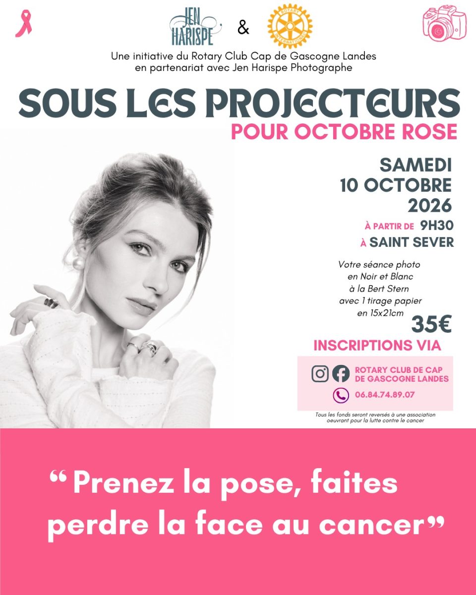 Sous les projecteurs pour Octobre Rose