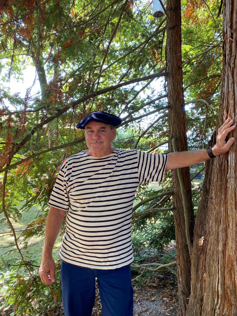 Balade dans Linxe avec Pierre