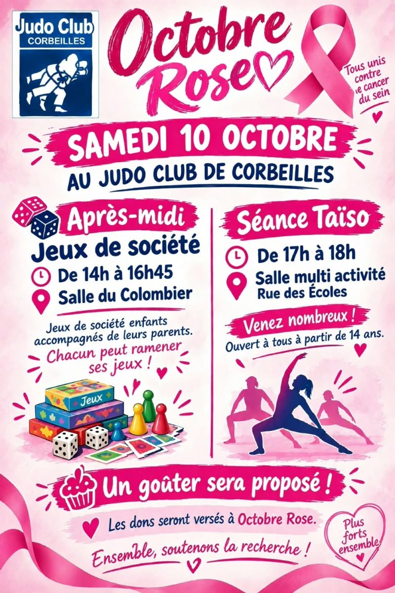 Après-midi jeux - Octobre rose