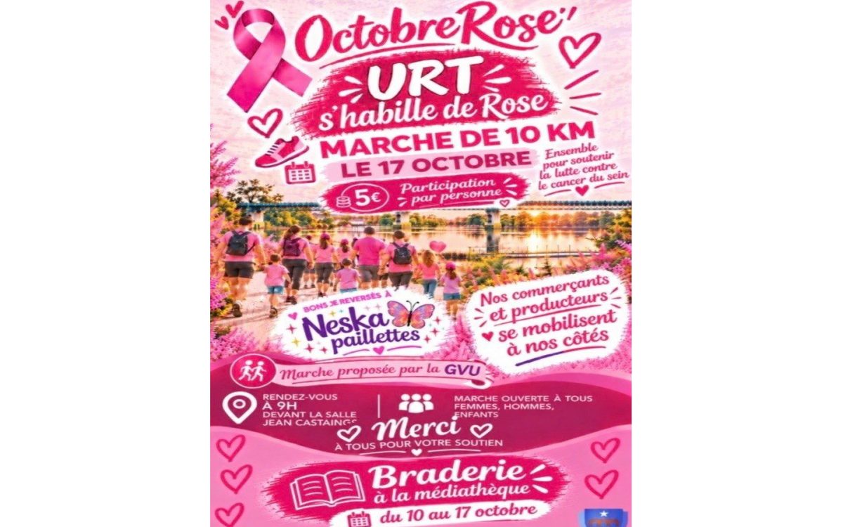 Urt s'habille de rose