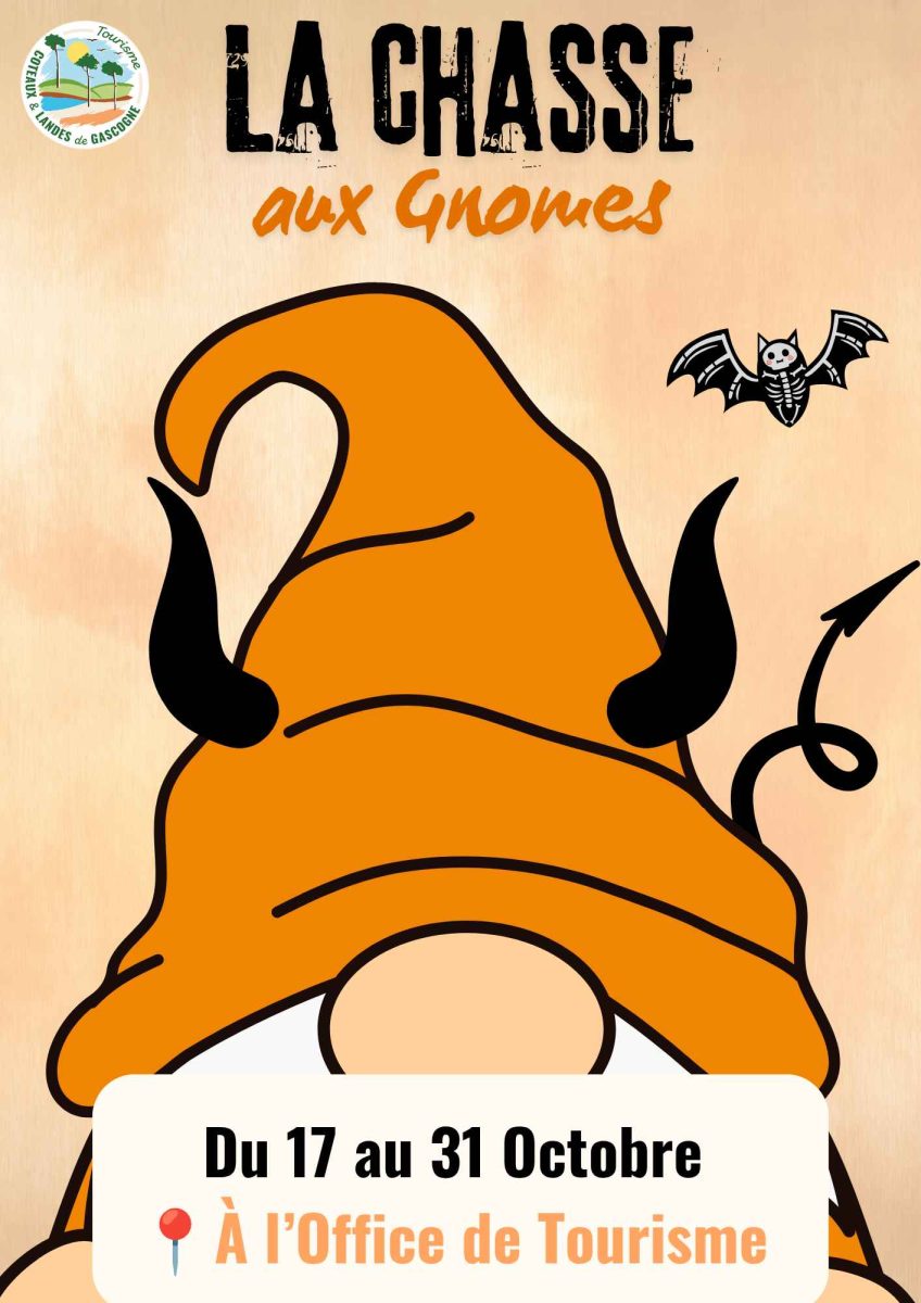 Chasse aux gnomes d'Halloween