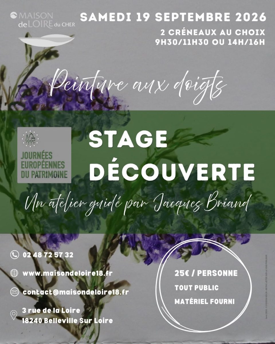 [JEP] Stage découverte peinture aux doigts