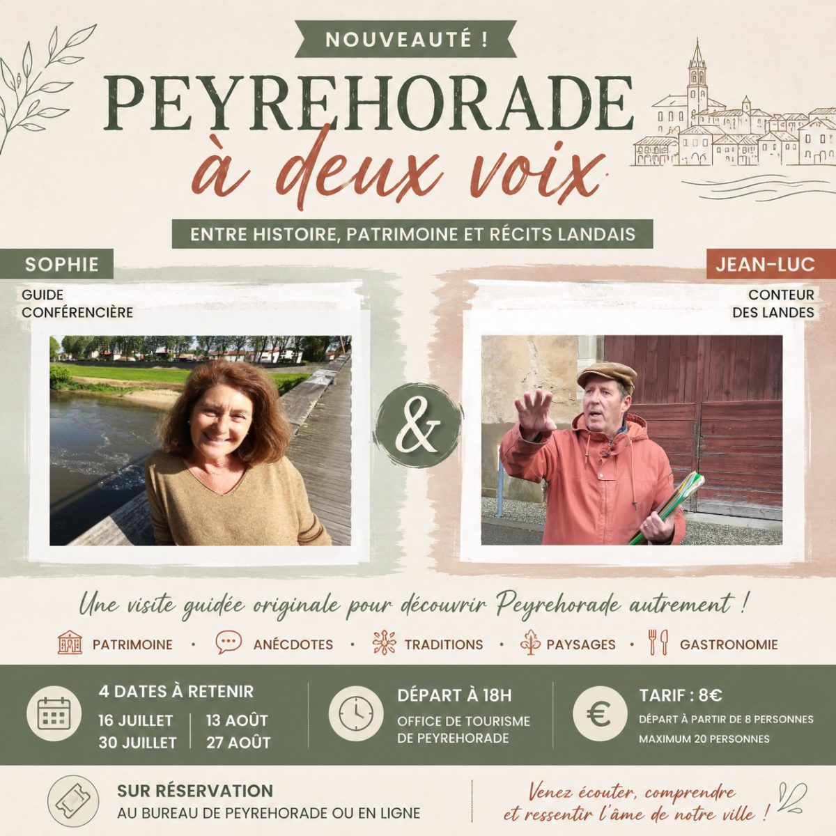 Visite Coeur de Ville de Peyrehorade