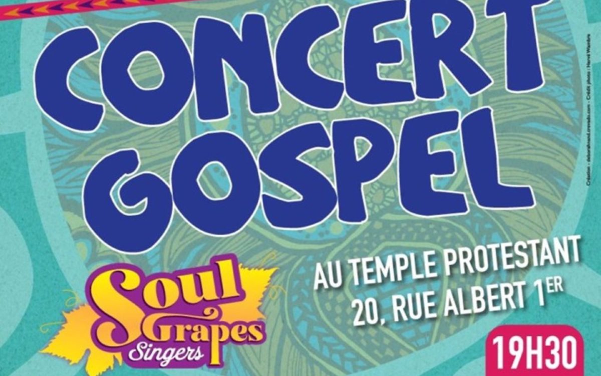 Concert Gospel par Soul Grapes Singers