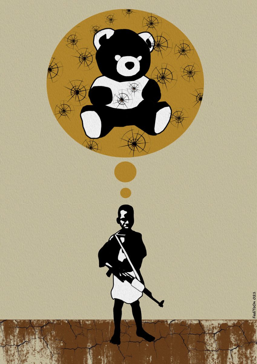 Exposition de dessins de presse sur les enfants et la guerre / 7e édition du festival Foutez-nous la Paix !