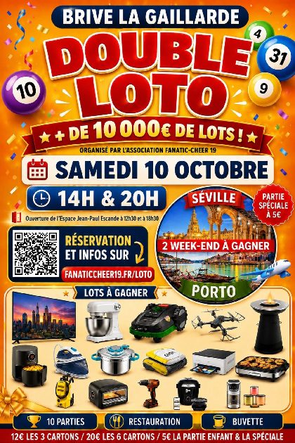 Double loto de Fanatic-Cheer 19 (Espace Jean-Paul Escande)