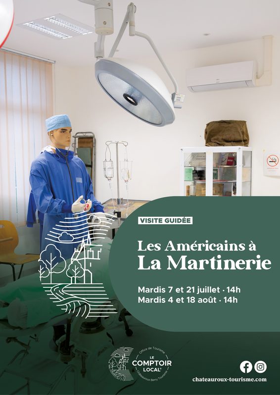 Les américains à La Martinerie