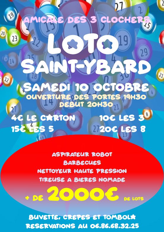 Loto à Saint-Ybard