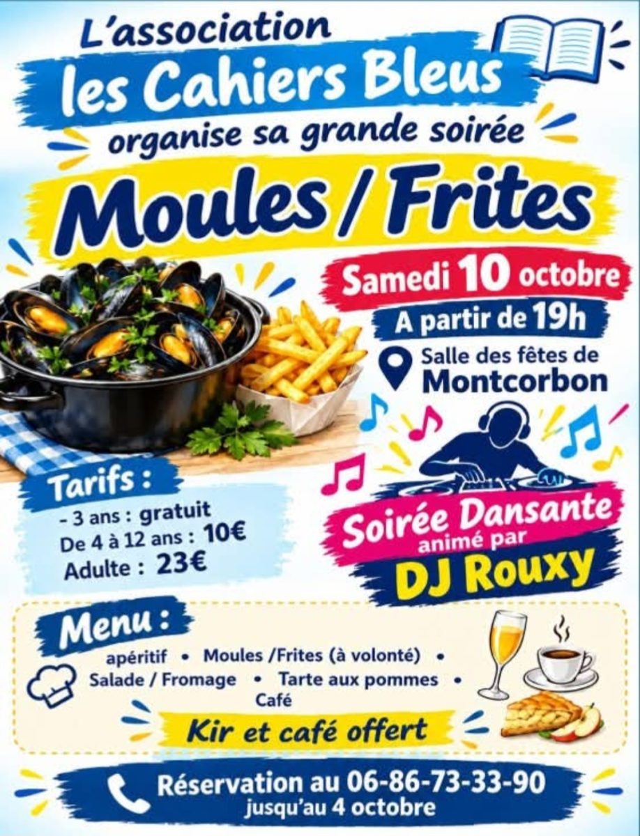 Soirée Moules-frites