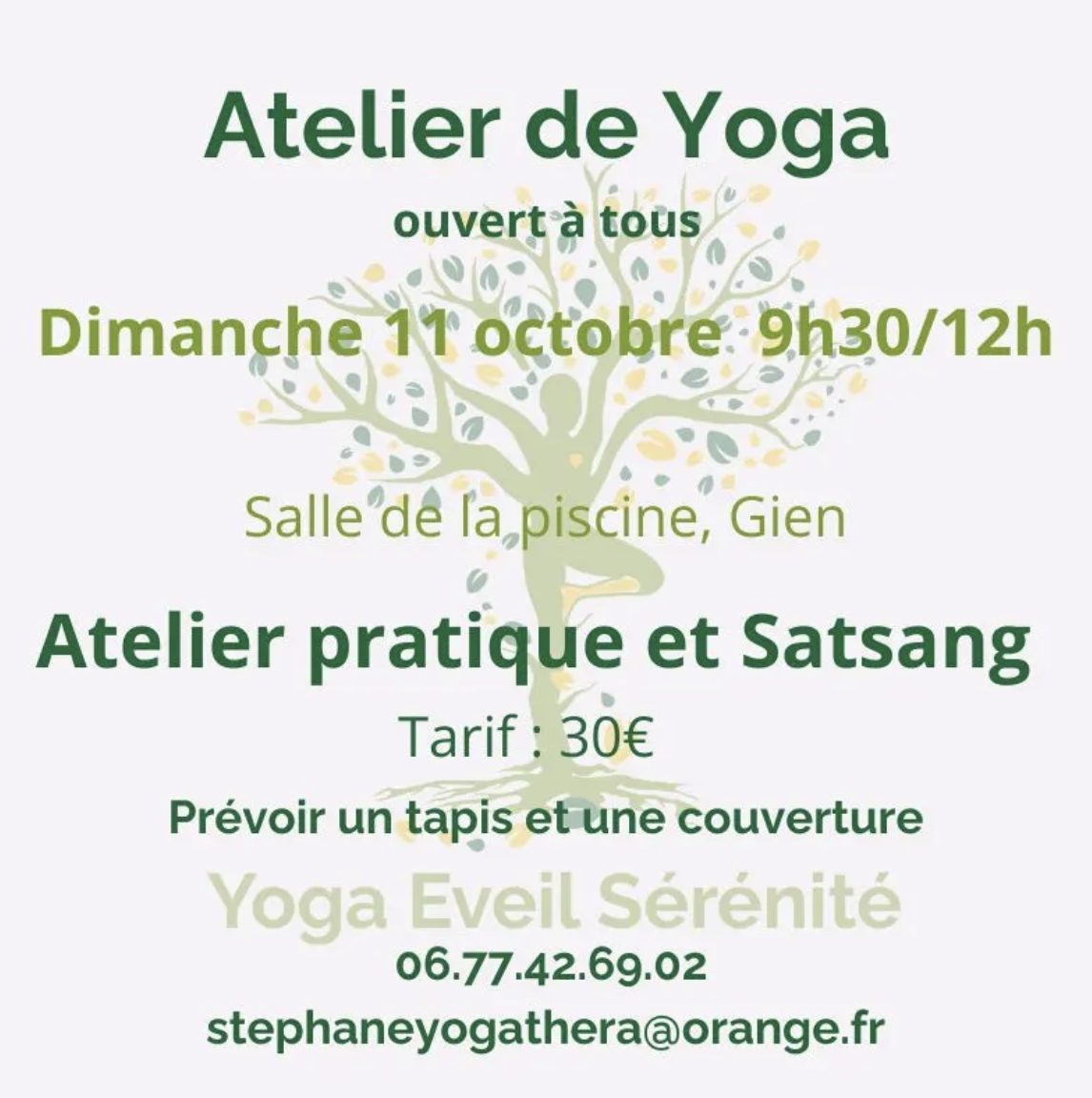 Atelier yoga