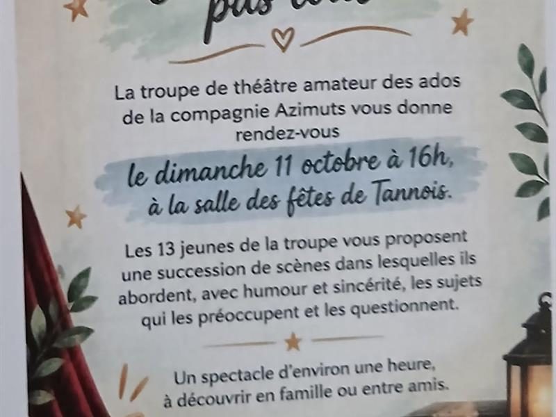 Spectacle - On ne vous dira pas tout