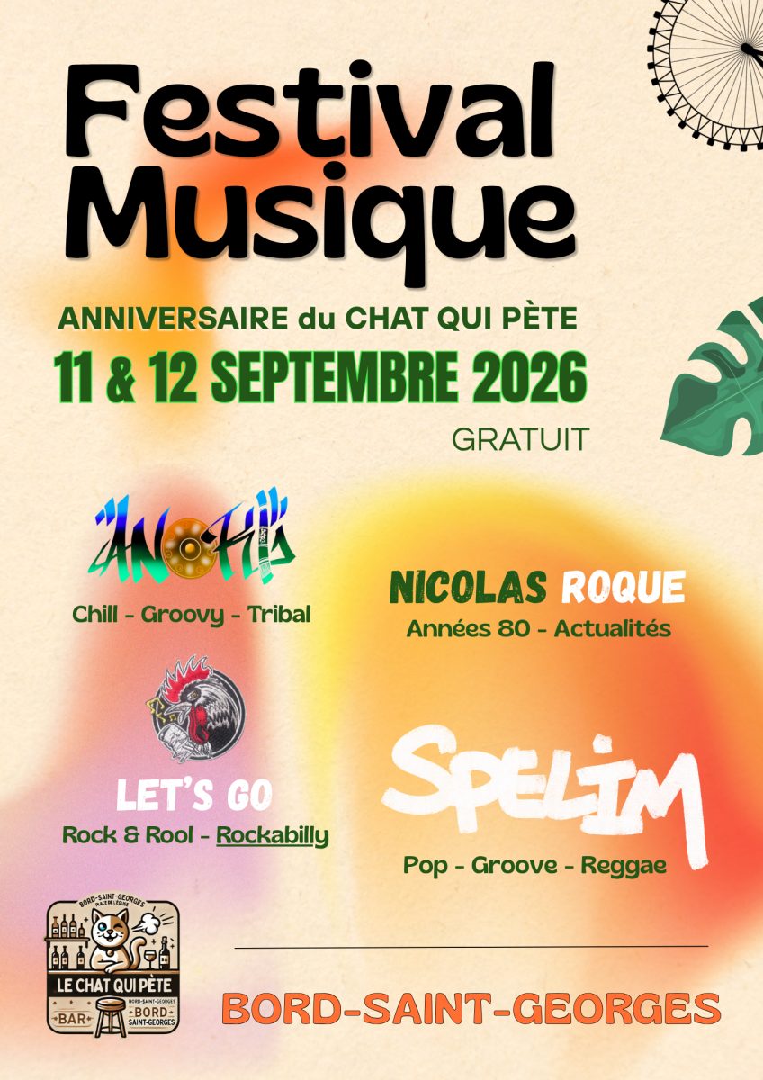 Le chat qui pète - Fête son 1er anniversaire!