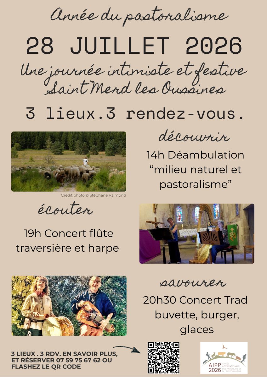 Une journée intimiste et festive à Saint-Merd-les-Oussines