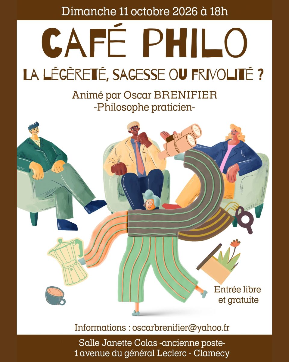Café Philo : La légèreté, sagesse ou frivolité ?