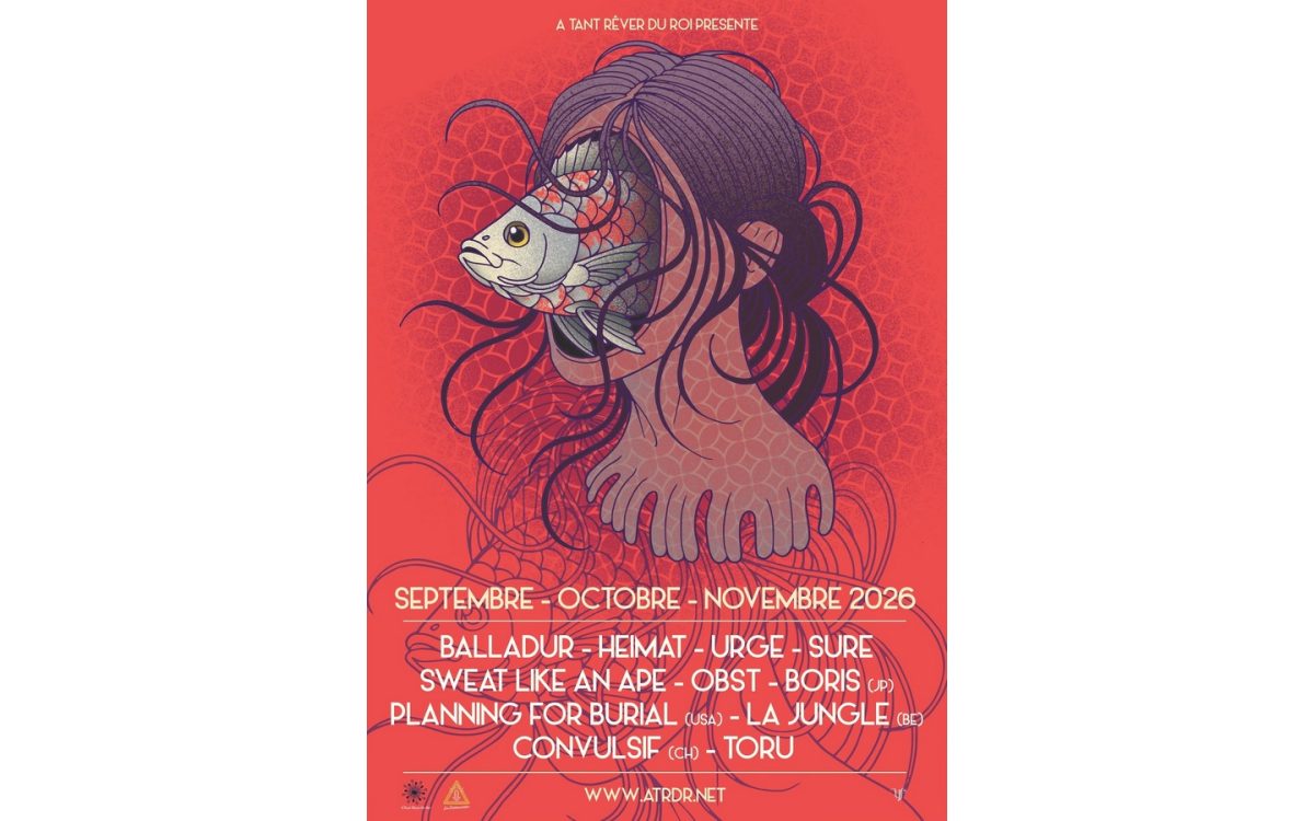 Concert de Boris (Japon) + Planning for Burial (USA)