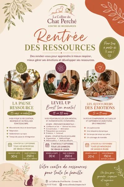 La rentrée des ressources à la Colline du Chat Perché