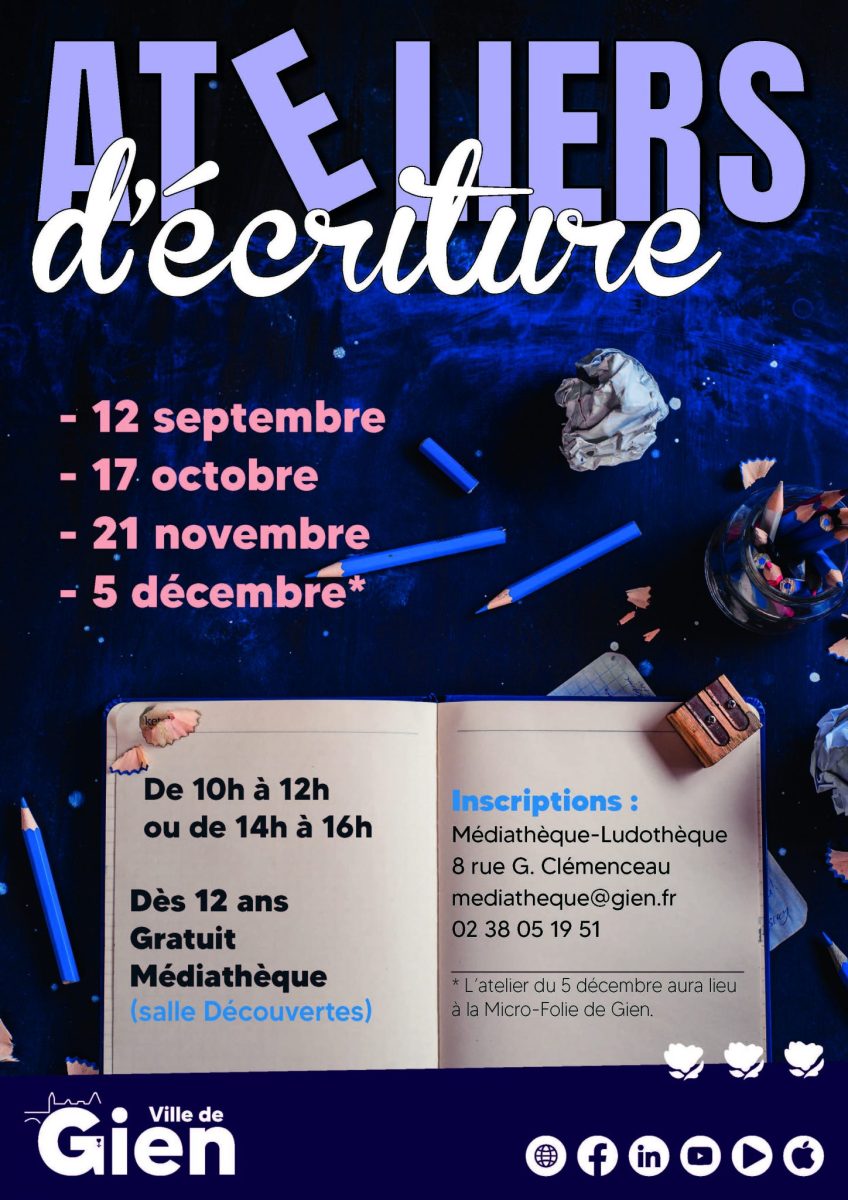 Ateliers d'écriture