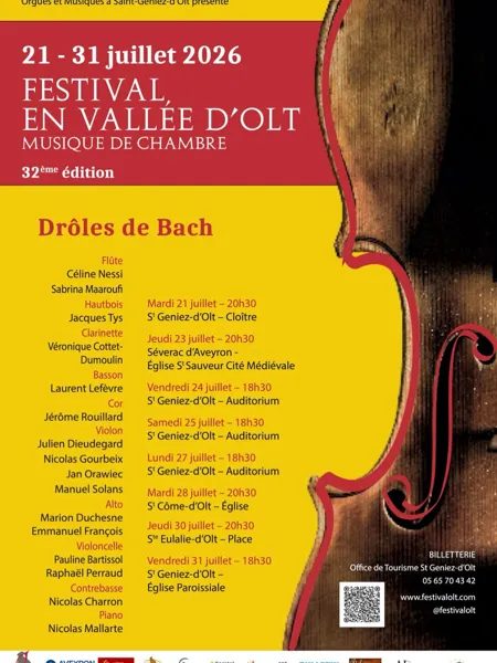 Concert "Festival Musique en Vallée d'Olt"