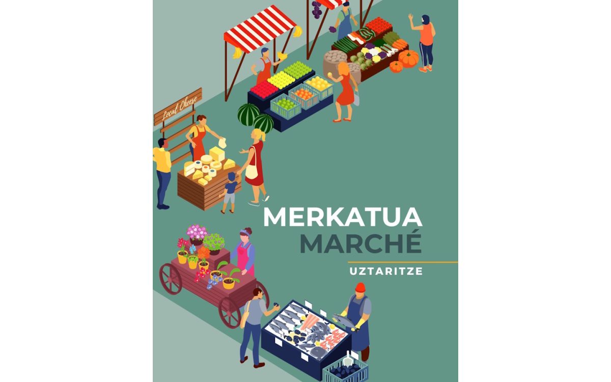 Marché aux produits locaux