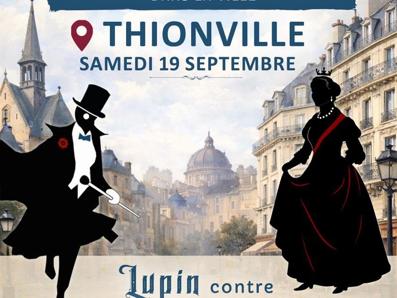 Escape game géant Lupin dans la ville