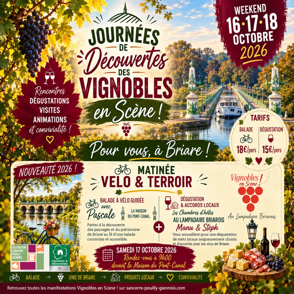 [Vignobles en Scène !] Balade à vélo et dégustation
