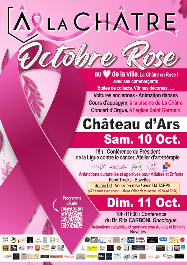 La Châtre, Octobre rose