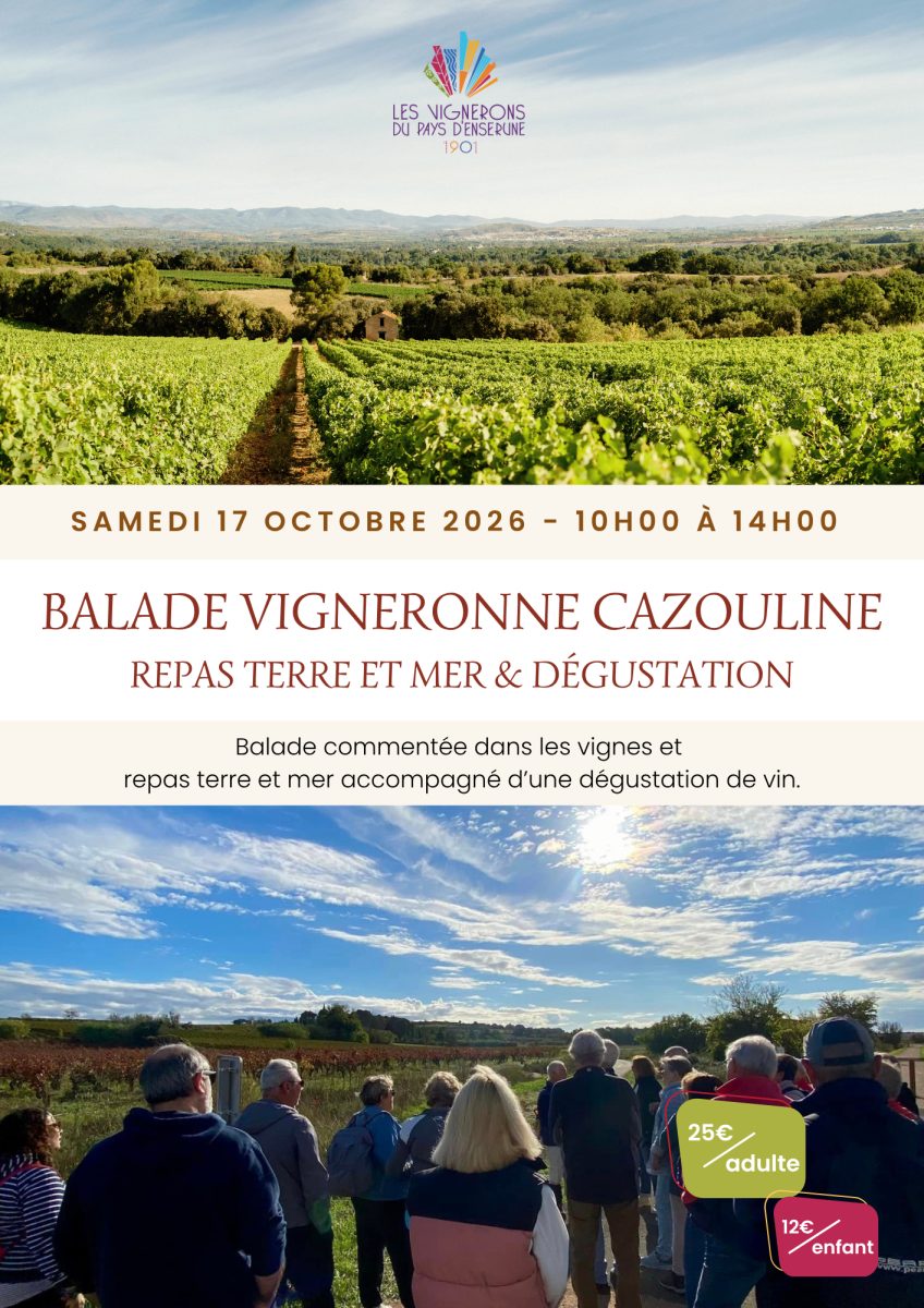 BALADE VIGNERONNE CAZOULINE