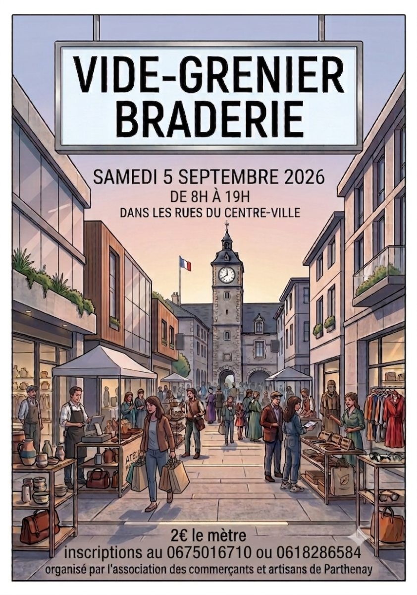 Vide-grenier et braderie des commerçants