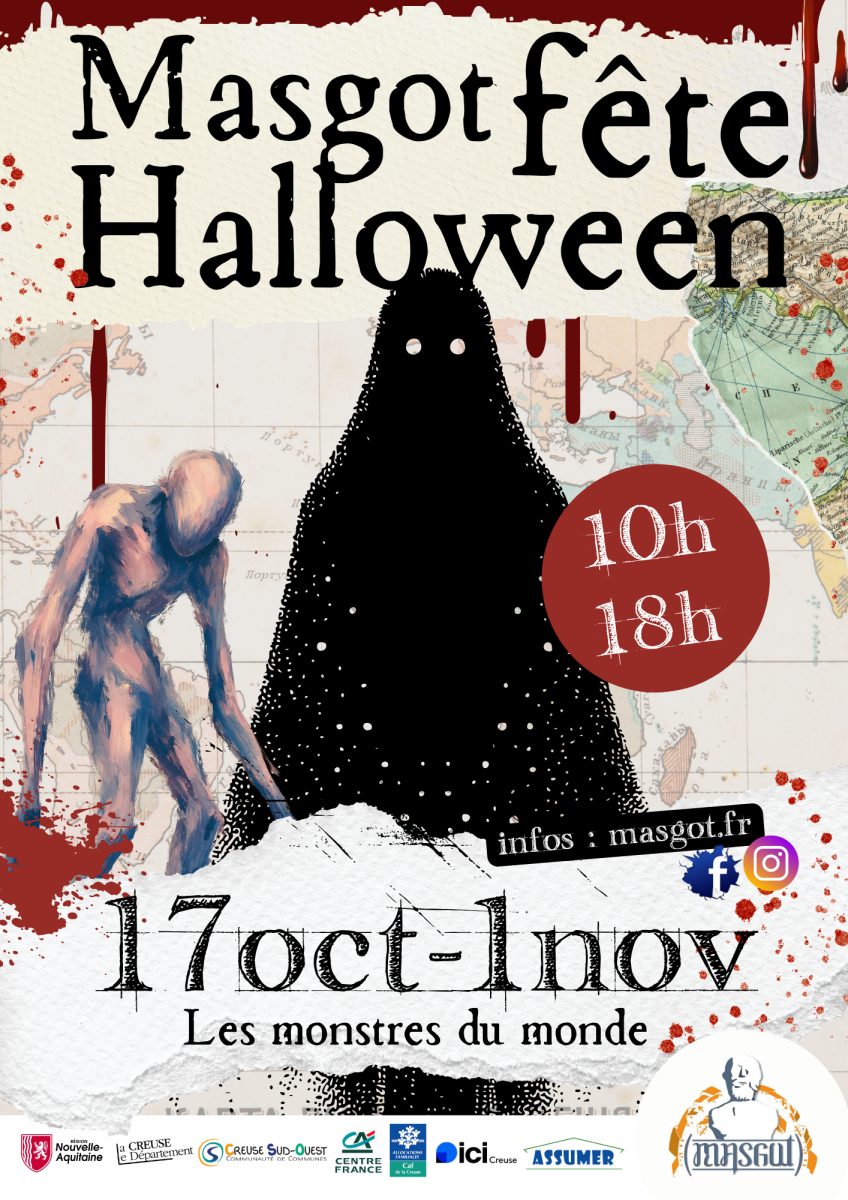 Masgot fête Halloween